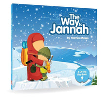 Load image into Gallery viewer, The Way to Jannah by Yasmin Mussa A Lift the Flap Book Children Islamic Book HB