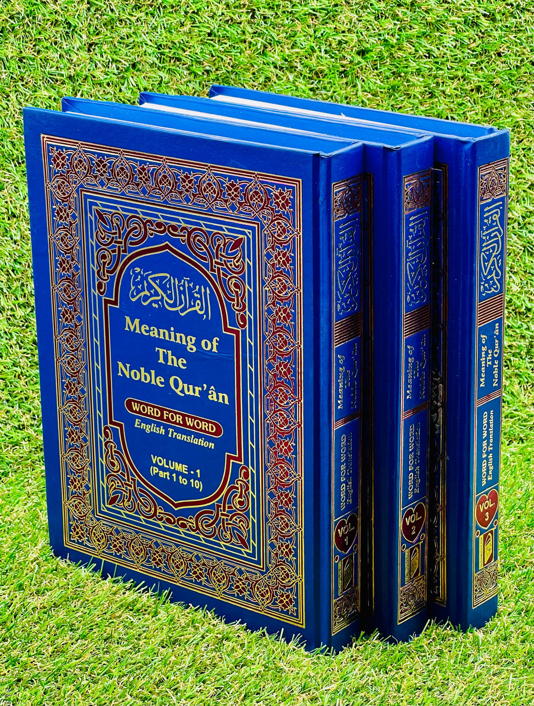 Meaning of The Noble Quran Arabic Word for Word English Translation 3 Volume Set