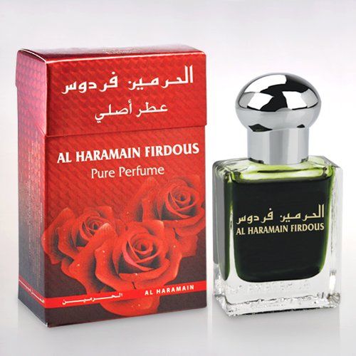 Al Haramain pure Perfume Firdous 15ml Alcohol Free Arabian Attar