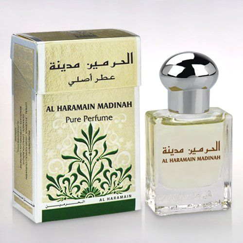 Al Haramain pure Perfume Madinah 15ml Alcohol Free Arabian Attar