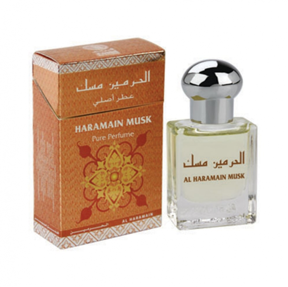 Al Haramain pure Perfume Musk 15ml Alcohol Free Arabian Attar