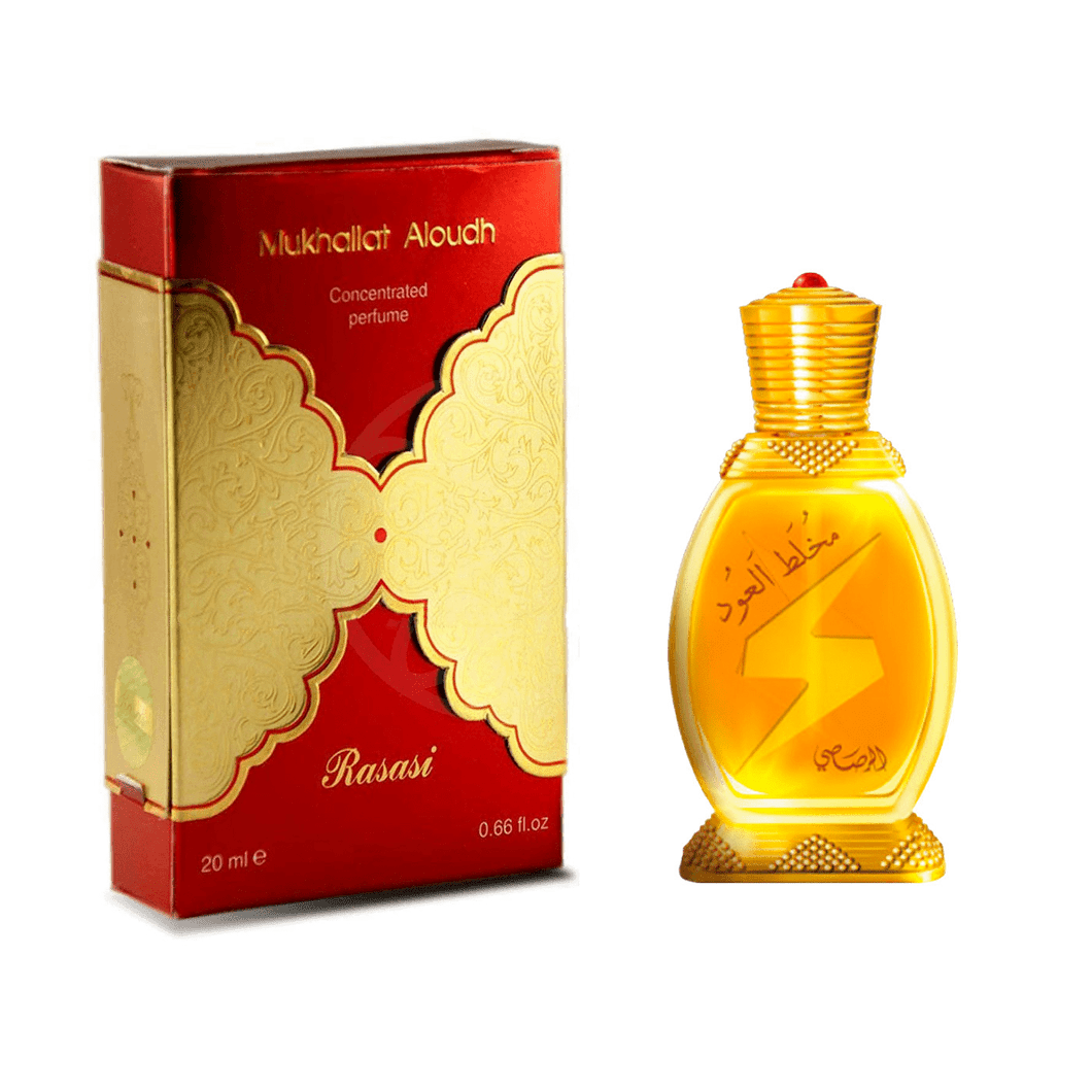 Mukhallat Al Oudh 20ml Perfume Oil Attar/Ittar By Rasasi